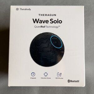 Therabody Theragun Wave Solo Vibration Massage Device Ball Quiet Roll NEW Sealed